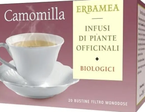 Infuso di Camomilla Biologica in 20 Bustine Filtro