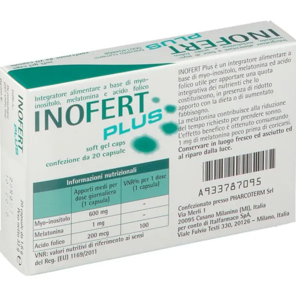 INOFERT PLUS 20 CAPSULE SOFTGEL