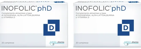 INOFOLIC PHD 20 COMPRESSE Pack da 2