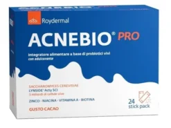 Integratore Acnebio Pro per la pelle, 24 stick pack