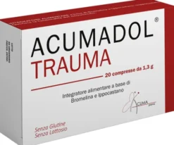 Integratore Acumadol Trauma con bromelina e ippocastano, 20cpr