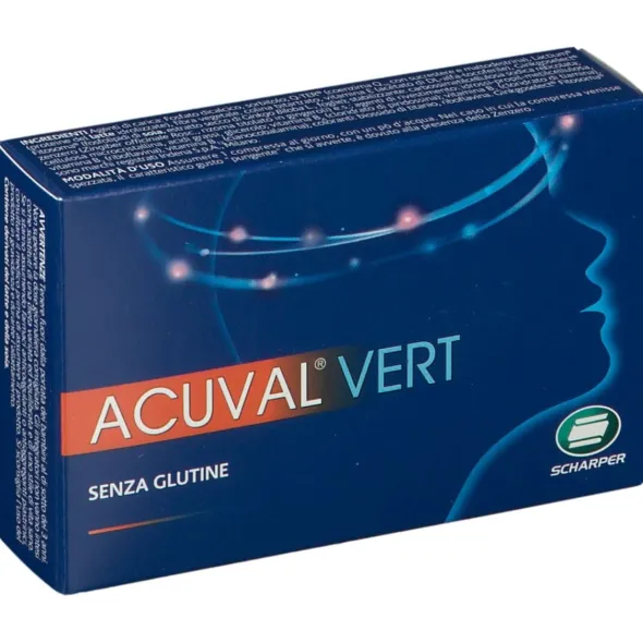 Integratore Acuval Vert per acufeni, 20 compresse 1,2g