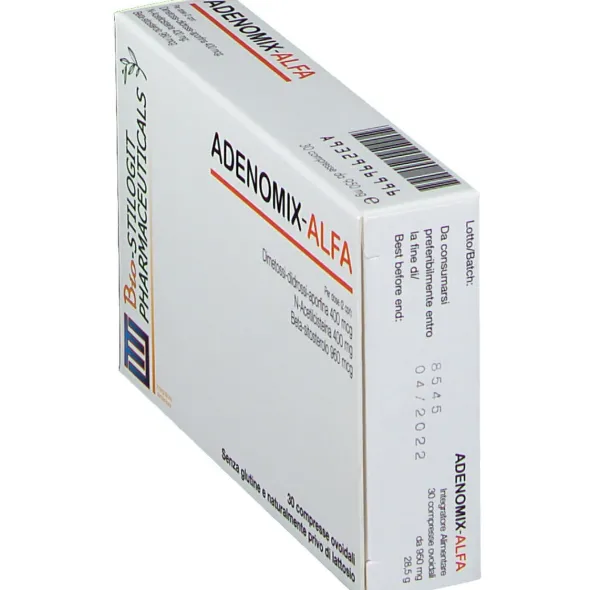 Integratore Adenomix Alfa per la prostata, 30 compresse