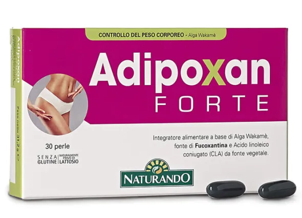 Integratore Adipoxan Forte con Alga Wakame, 30 capsule