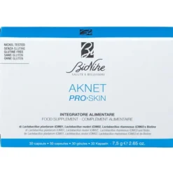 Integratore Aknet Proskin per la pelle, 30 capsule