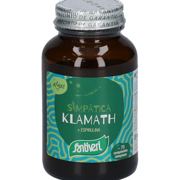 Integratore Alga Klamath Santiveri, 70 compresse