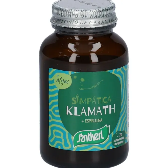 Integratore Alga Klamath Santiveri, 70 compresse