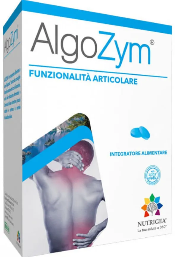 Integratore AlgoZym con enzimi e curcuminoidi, 60 compresse