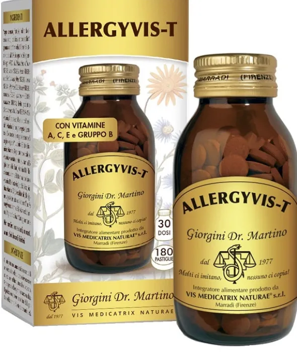 Integratore Allergyvis T per gola e vie respiratorie