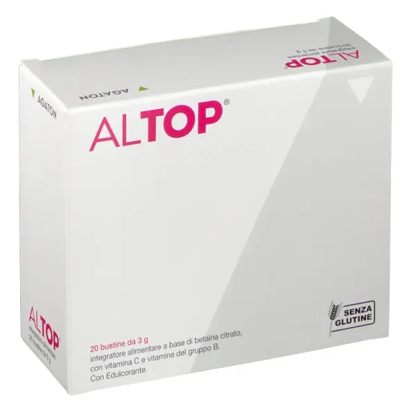 Integratore Altop betaina citrato e vitamine, 20 bustine