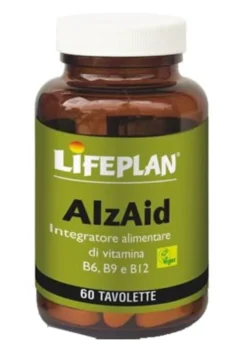 Integratore AlzAid vitamine B6 B9 B12, 60 compresse