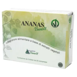 Integratore Ananas Benoit per gambe e microcircolo, 60 compresse