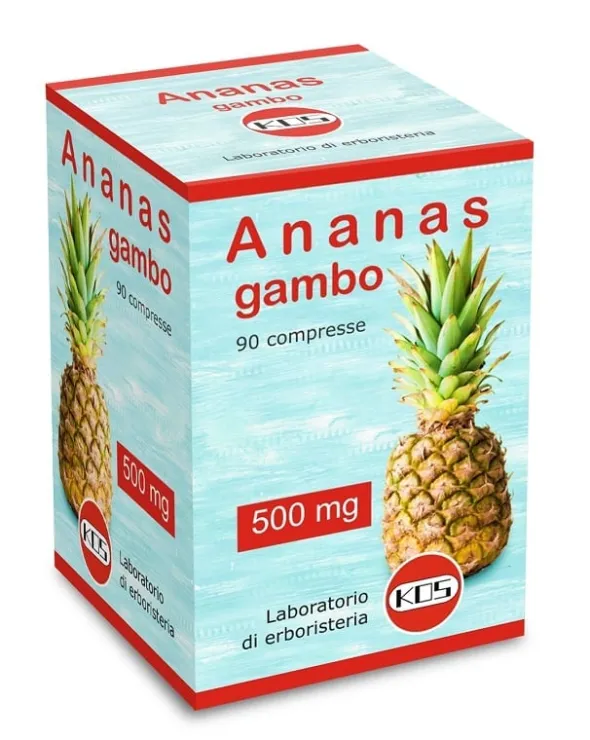 Integratore Ananas Gambo Kos drenante, 90 compresse