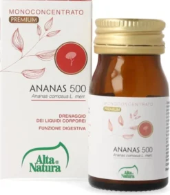 Integratore Ananas 500 Terranata microcircolo, 40 compresse