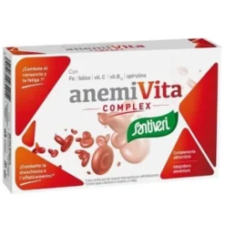 Integratore Anemivita Complex ferro e vitamine, 40 capsule