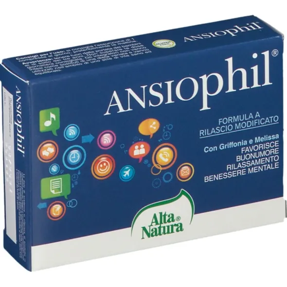 Integratore Ansiophil AltaNatura 850mg, 15 compresse