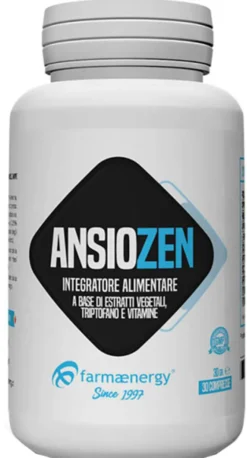 Integratore Ansiozen per rilassamento e sonno, 30 compresse
