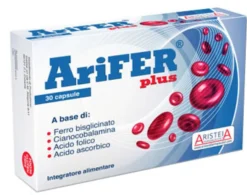 Integratore Arifer Plus ferro e acido folico, 30 capsule