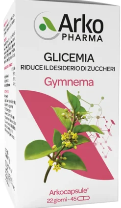 Integratore Arkocapsule Gymnema per la glicemia, 45 capsule