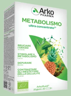Integratore Arkofluidi US Metabolis Bio, 20 fiale