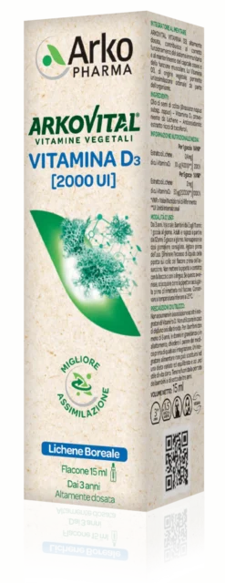 Integratore Arkovital Vitamina D3 in gocce, 15ml
