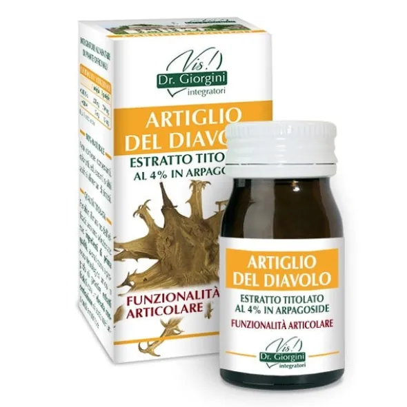 Integratore Artiglio del Diavolo estratto titolato, 60 pastiglie