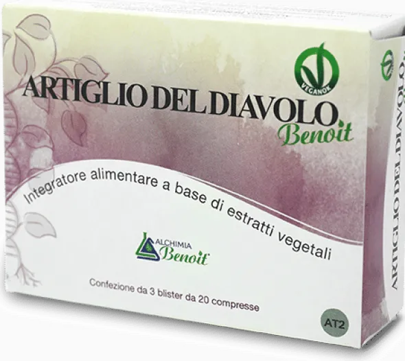 Integratore Artiglio del Diavolo Benoit, 60 compresse