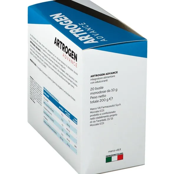 Integratore Artrogen Advance per articolazioni, 20 bustine