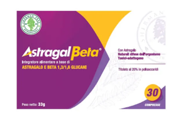 Integratore Astragal Beta con astragalo e glucani, 30 compresse