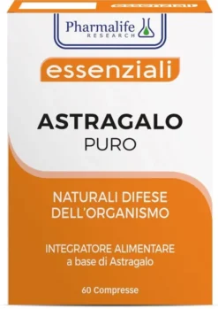Integratore Astragalo Puro Essenziali difese immunitarie, 60cpr