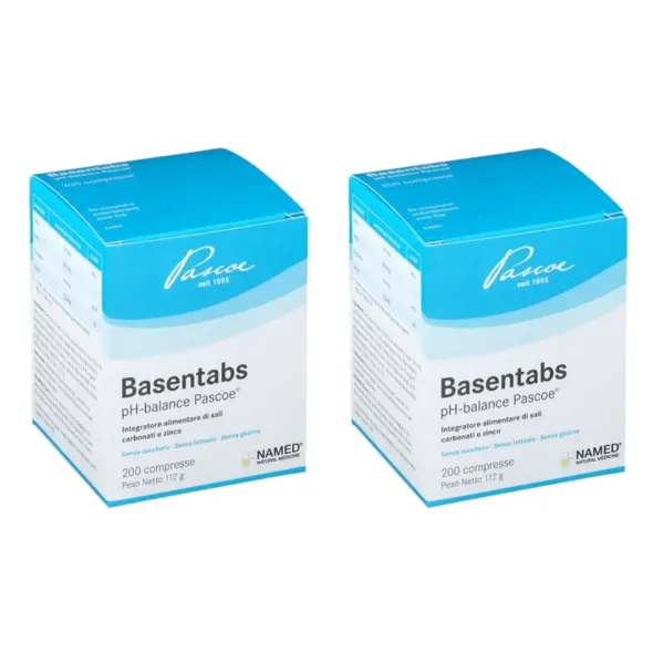 Integratore Basentabs 200 compresse per minerali ed energia Pack X2
