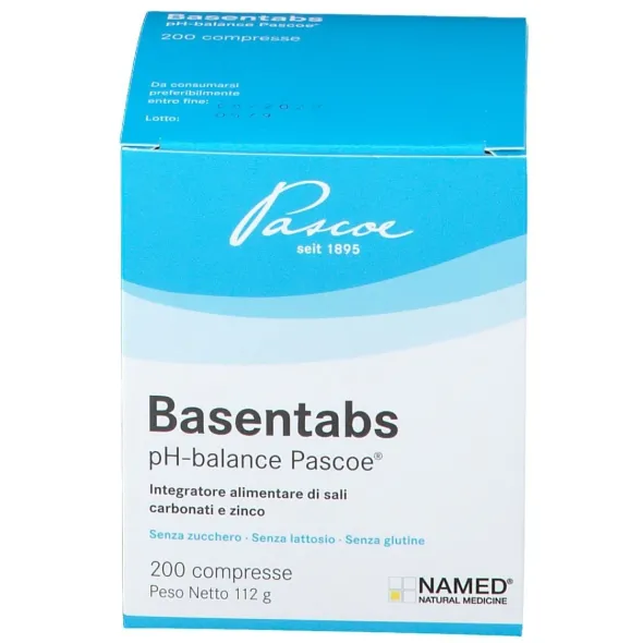 Integratore Basentabs 200 compresse per minerali ed energia