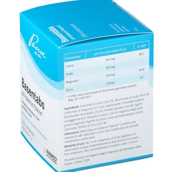 Integratore Basentabs 200 compresse per minerali ed energia