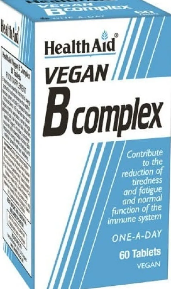 Integratore B Complex Vegan vitamine gruppo B, 60 compresse