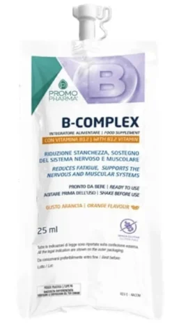 Integratore B Complex vitamine gruppo B, 20 pouch