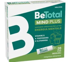 Integratore Be-Total Mind PLUS per la stanchezza mentale, 20 bustine