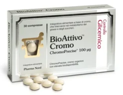 Integratore BioAttivo Cromo per metabolismo, 30 compresse