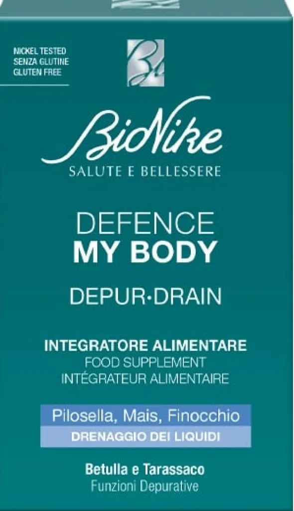 Integratore BioNike Depur-Drain drenante, 20 bustine