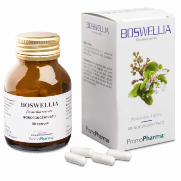 Integratore Boswellia per la funzionalità articolare, 50 capsule
