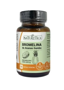 Integratore Bromelina Ananas Gambo digestione, 30 capsule