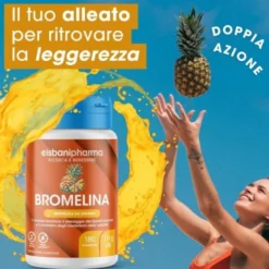 Integratore Bromelina Cisbani Pharm drenante, 180 compresse