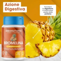 Integratore Bromelina Cisbani Pharm drenante, 180 compresse