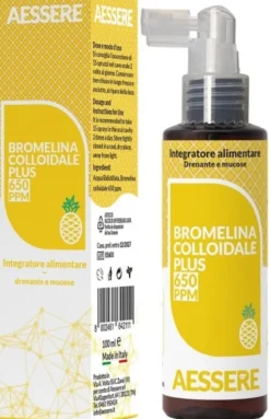 Integratore Bromelina Colloidale Plus spray, 100ml