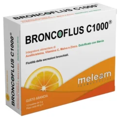 Integratore Broncoflus C1000 vie respiratorie, 12 bustine