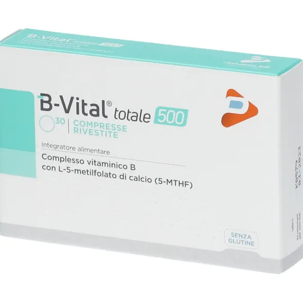 Integratore B-Vital Totale 500 energetico, 30 compresse