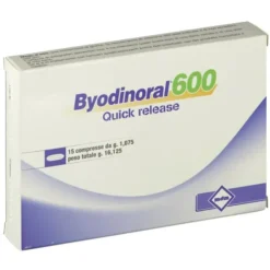 Integratore Byodinoral 600 per le articolazioni, 15 compresse