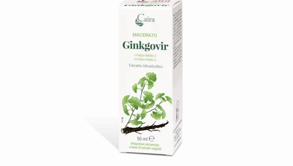 Integratore Caira Ginkgovir gocce per memoria, 50ml