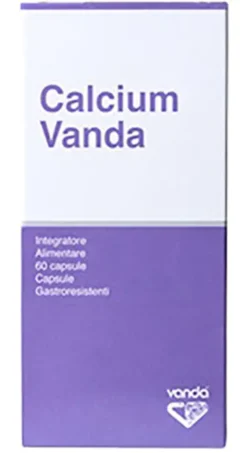 Integratore Calcium Vanda per ossa e denti, 60 capsule