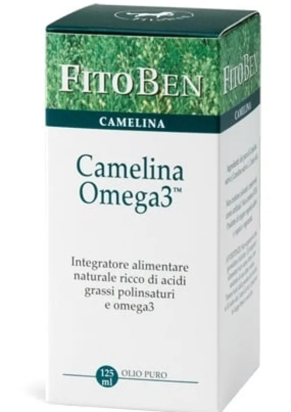Integratore Camelina Omega3 Fitoben olio vegetale, 125ml