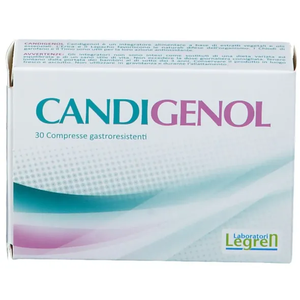 Integratore Candigenol Legren difese naturali, 30 compresse